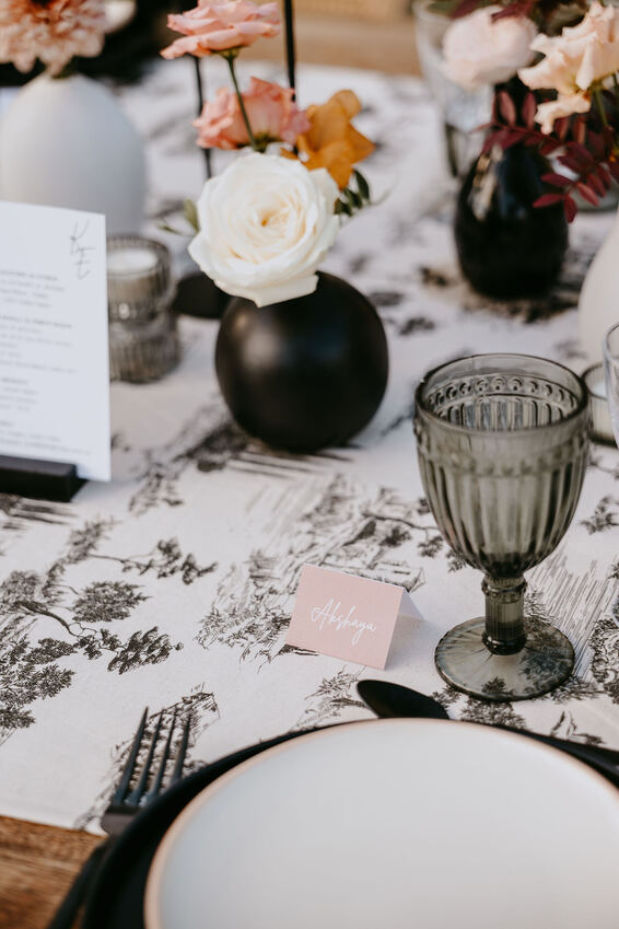 Papeterie de mariage illustr&eacute;e, photo de r&eacute;alisation