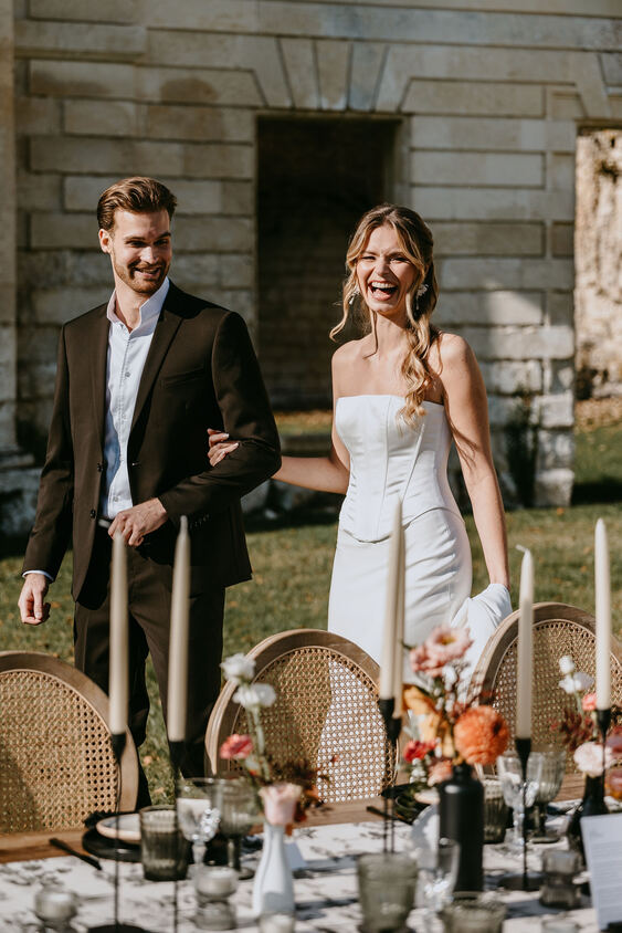 Portrait live sketching d&rsquo;invit&eacute;s de mariage